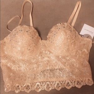 ReVamped Champagne Gold Bralette